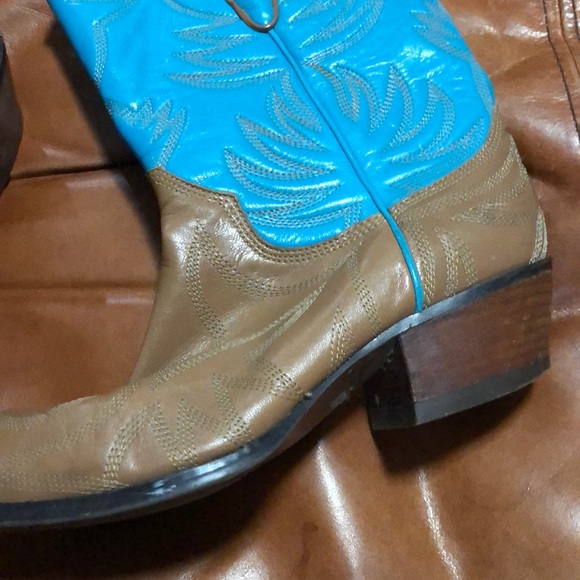 Gorgeous Teal Vintage Guess Marciano Boots - Picture 3 of 4